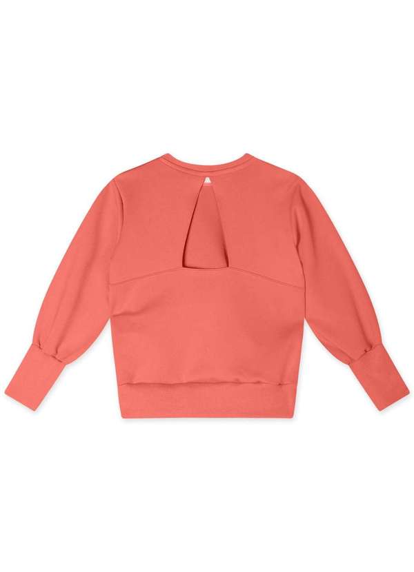 Lilica Ripilica - Blusao Manga Longa Infantil Feminino Lilica Ripilica Laranja 2