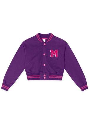 Jaqueta College Infantil Feminina Marisol Roxo Clube Marisol