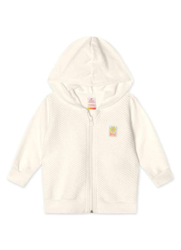 Marisol - Jaqueta com Capuz Infantil Feminina Marisol Bege