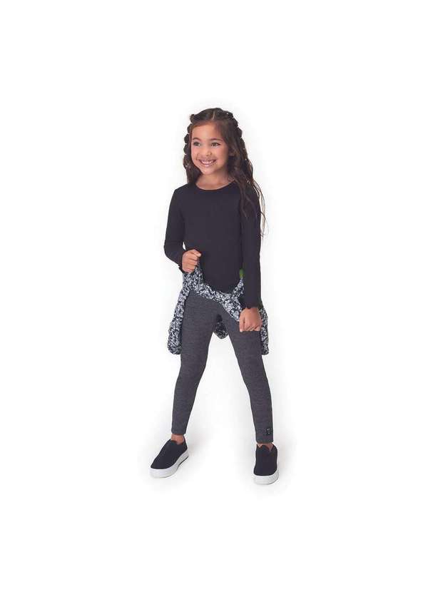 Marisol - Jaqueta Corta-Vento Infantil Menina Marisol Preto