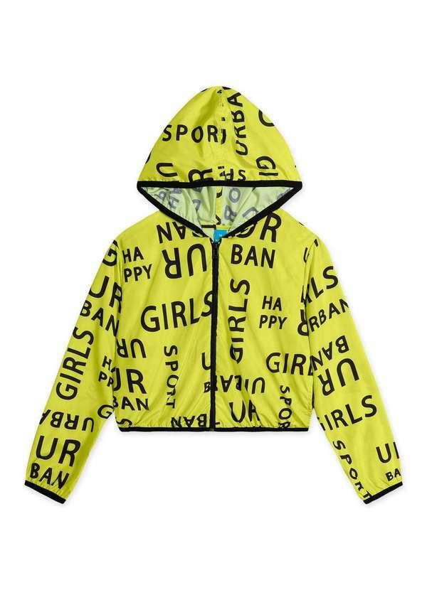 Hapier - Jaqueta Corta-Vento Juvenil Menina Hapier Verde