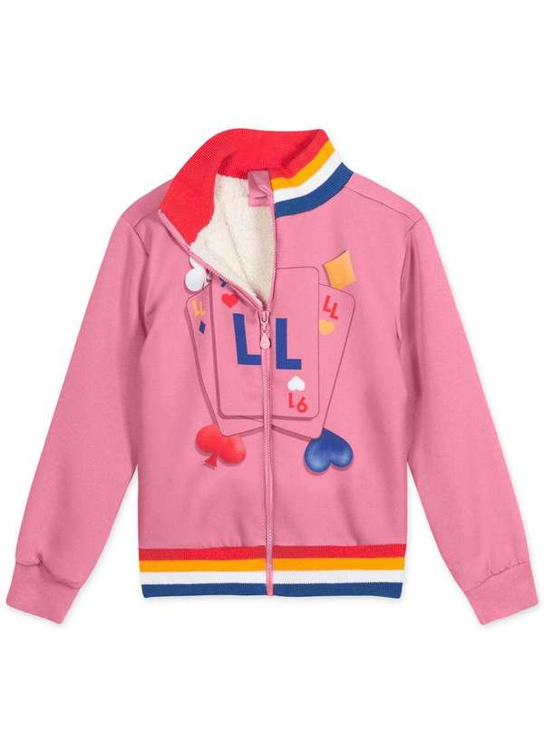 Lilica - Jaqueta Infantil Fun Lilica Rosa 3