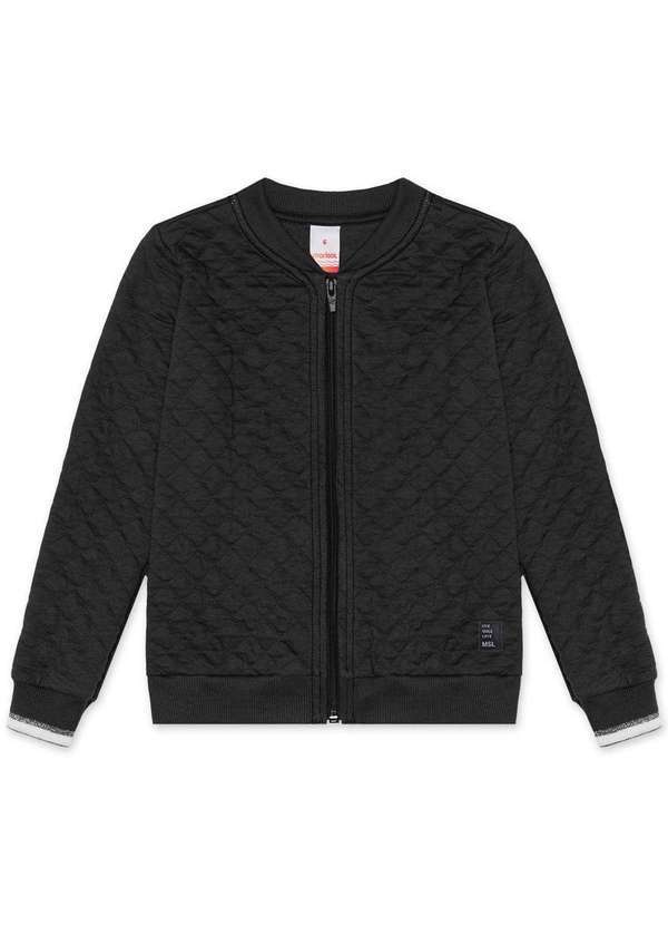 Marisol - Jaqueta Infantil Menina Matelasse Marisol Preto