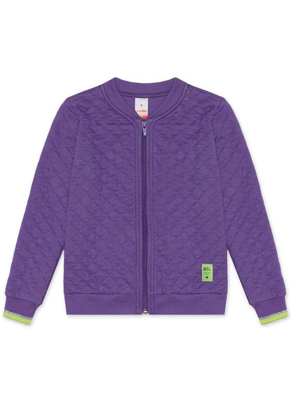 Marisol - Jaqueta Infantil Menina Matelasse Marisol Roxo