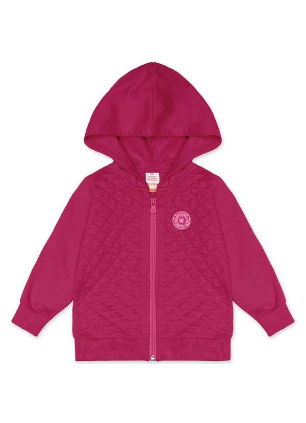 Marisol - Jaqueta Infantil Moletom Marisol Vermelho