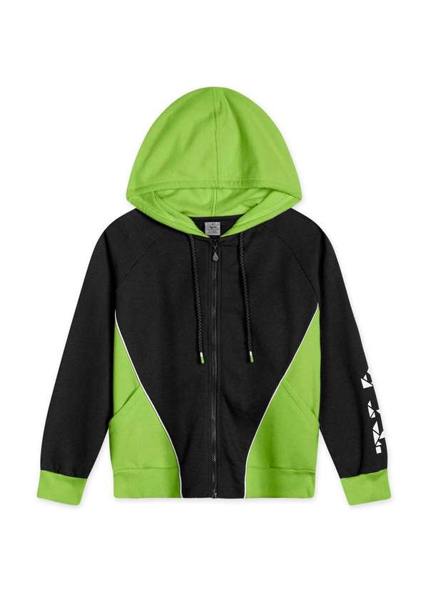 Tigor - Jaqueta Infantil Moletom Tigor Preto