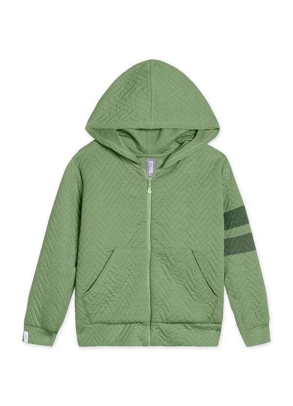 Match - Jaqueta Infantil Unissex Matelasse Match Verde