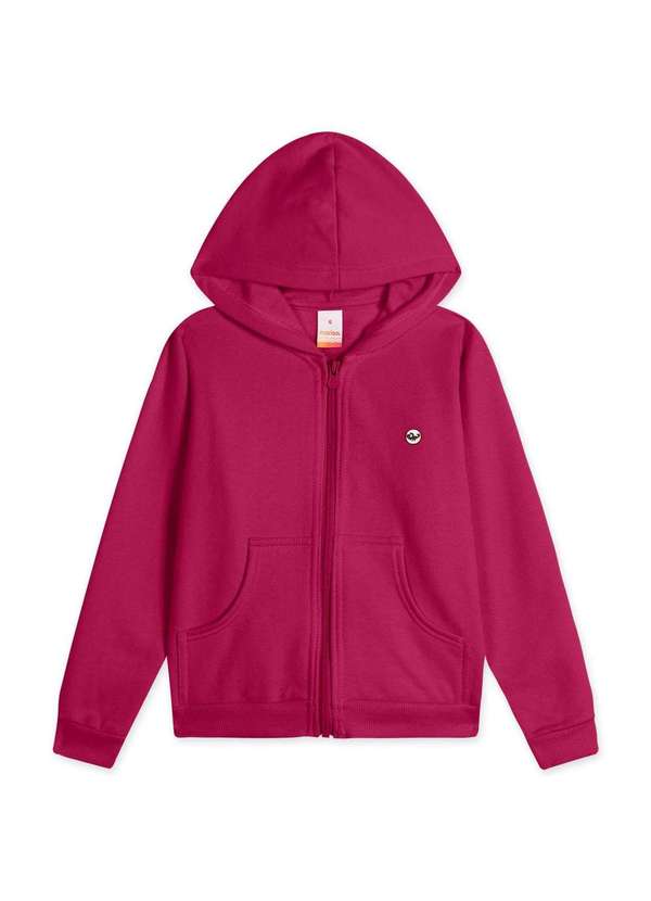 Marisol - Jaqueta Moletom Infantil Antiviral Marisol Vermelho