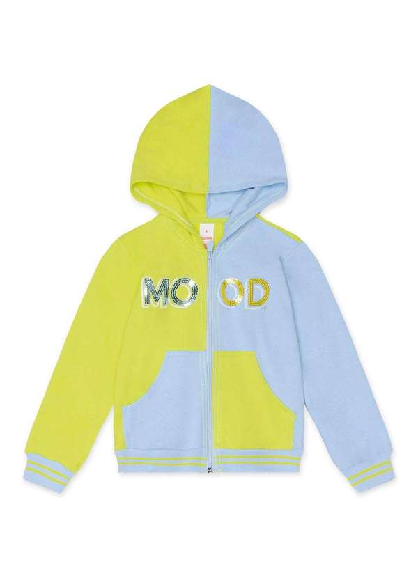 Marisol - Jaqueta Moletom Infantil Menina Marisol Verde