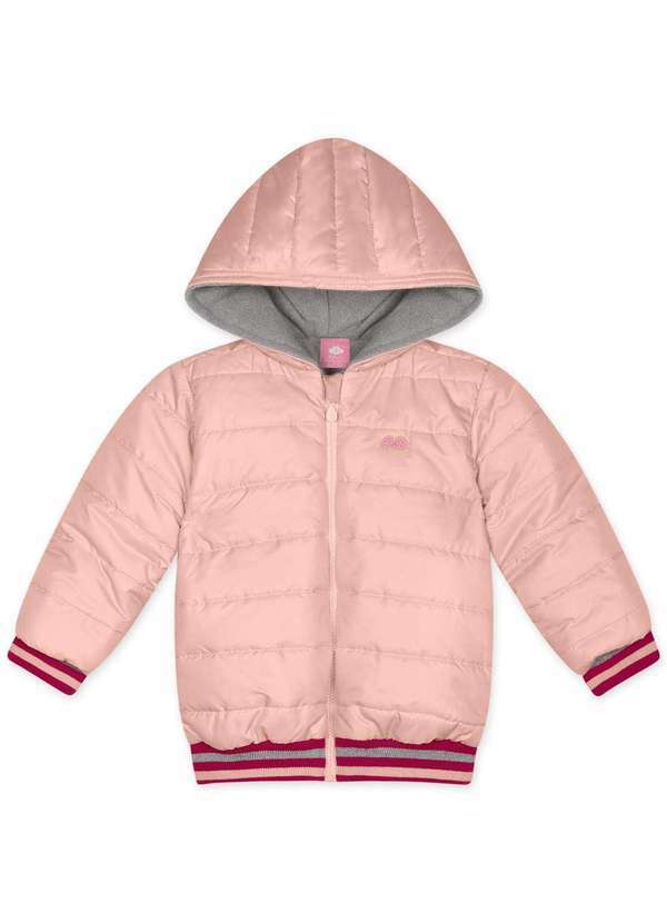 Lilica - Jaqueta Puffer Bebe Lilica Rosa
