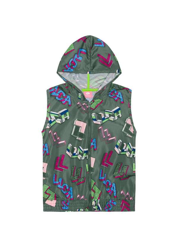 Lilica - Colete Infantil Sublimado Acquatech Lilica Verde