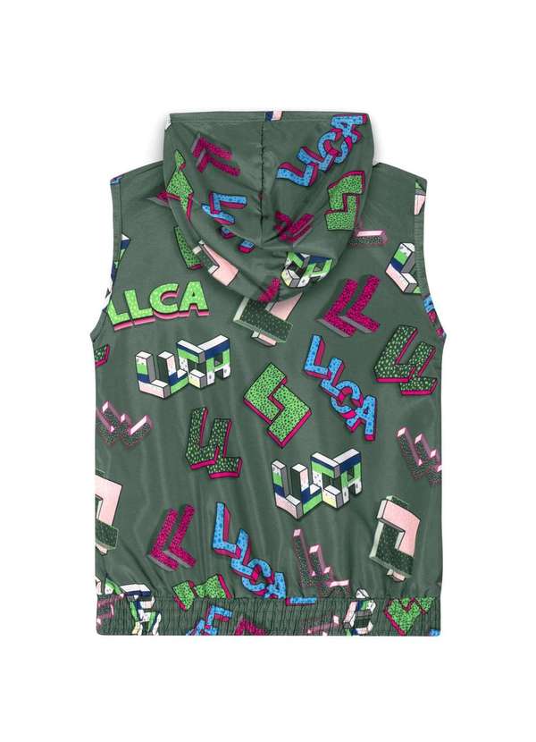 Lilica - Colete Infantil Sublimado Acquatech Lilica Verde 2