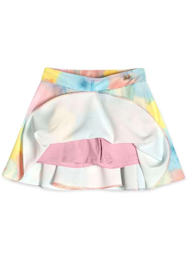 Lilica Ripilica - Conjunto Aquarela Curto Infantil Feminino Lilica Rosa 4