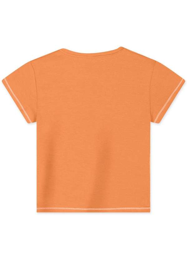 Lilica - Conjunto Blusa e Short Bebe Interativa Lilica Laranja 6