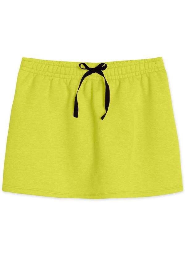 Hapier - Conjunto Blusa e Short-Saia Moletom Juvenil Menina Hapier Verde 3