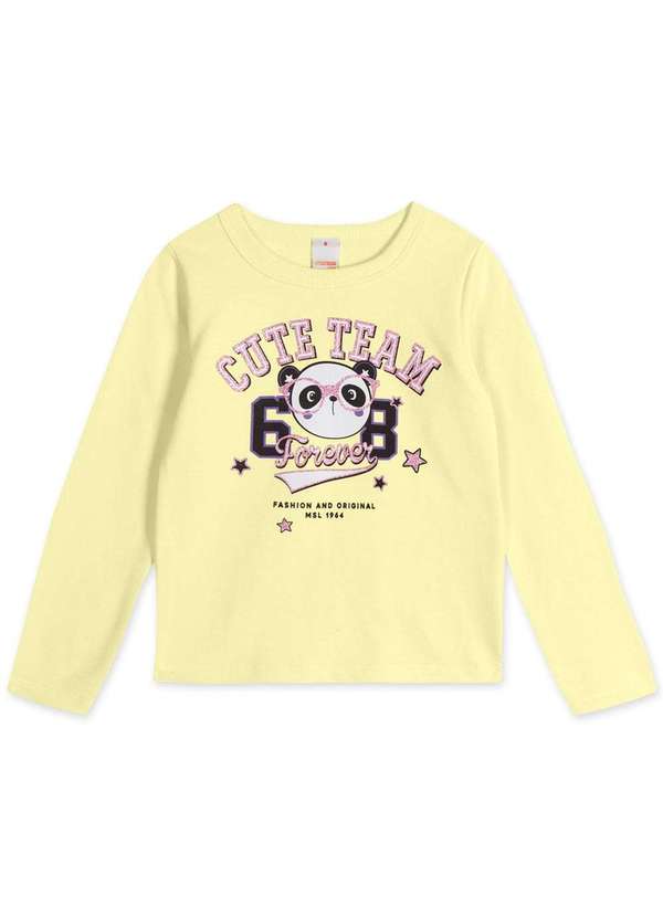 Marisol Play - Conjunto Blusao e Calca Infantil Marisol Play Amarelo 2