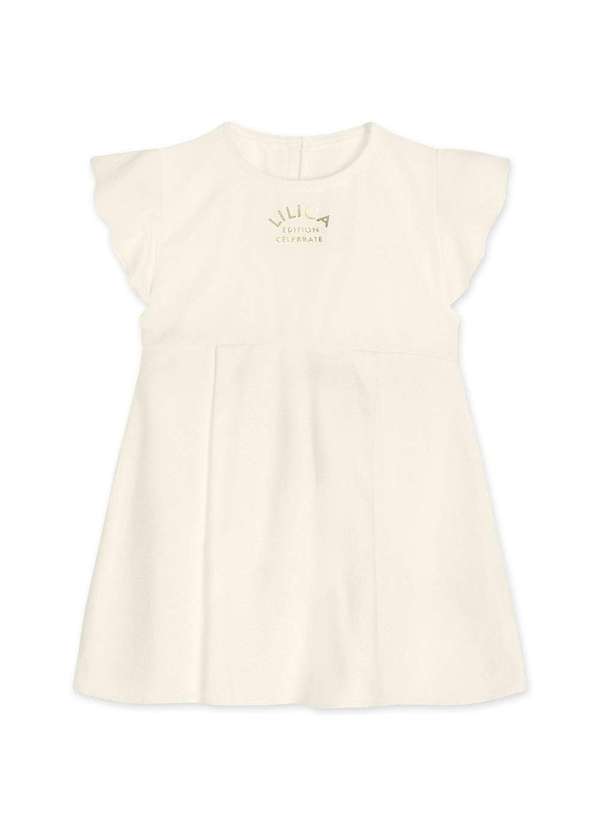 Lilica Ripilica - Conjunto Curto Antiviral Bebe Feminino Lilica Bege 2