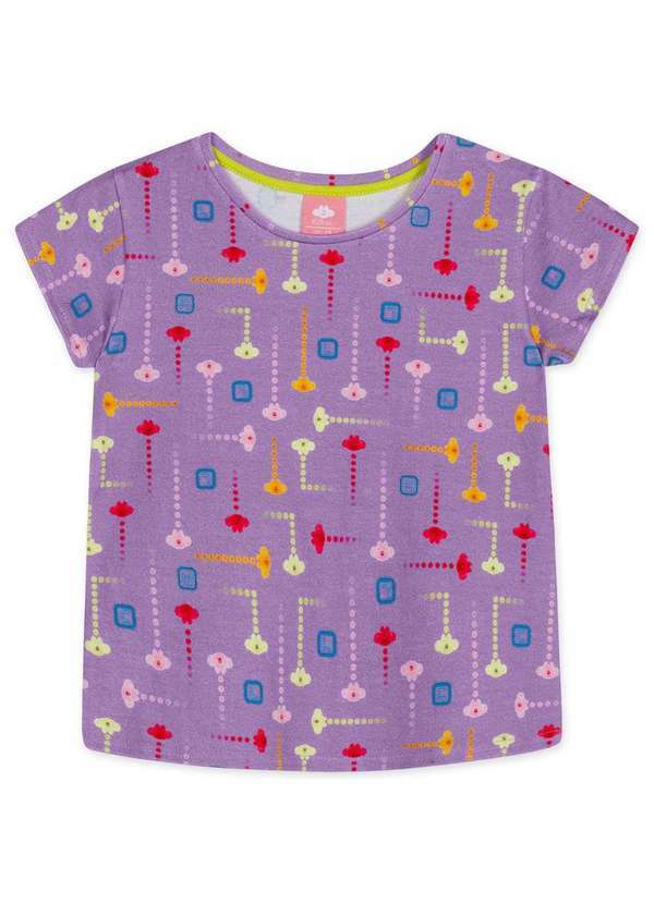 Lilica Ripilica - Conjunto Curto Bebe Feminino Lilica Roxo 2