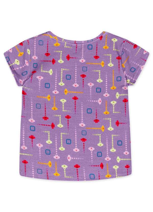 Lilica Ripilica - Conjunto Curto Bebe Feminino Lilica Roxo 3