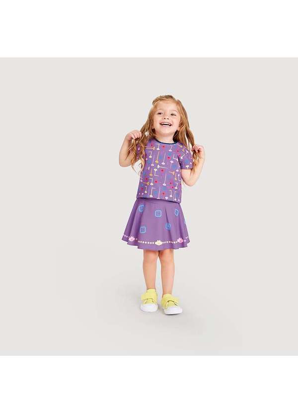 Lilica Ripilica - Conjunto Curto Bebe Feminino Lilica Roxo 6