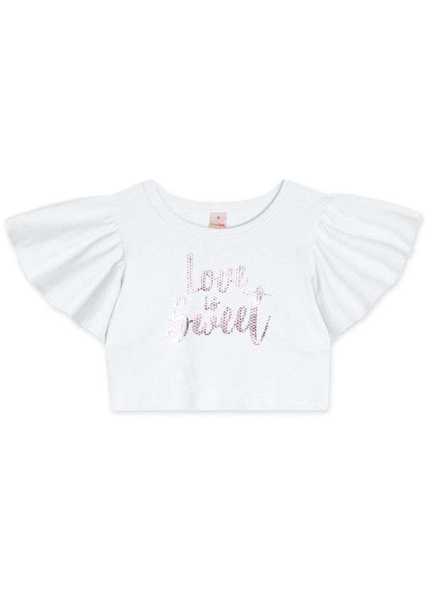 Marisol - Conjunto Curto Infantil Feminino Marisol Branco 2