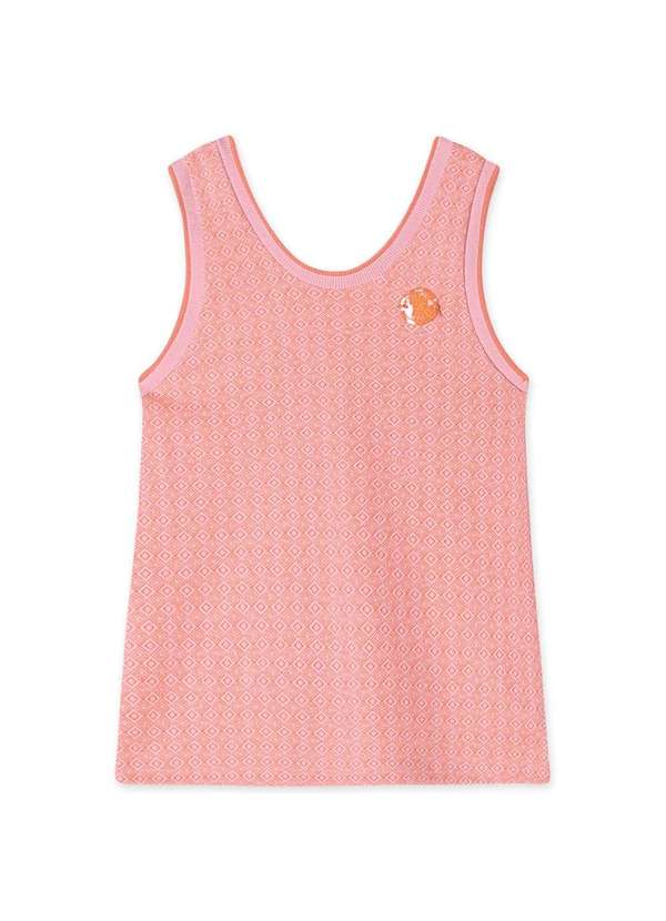 Marisol - Conjunto Longo com Salopete Infantil Feminino Marisol Laranja 3