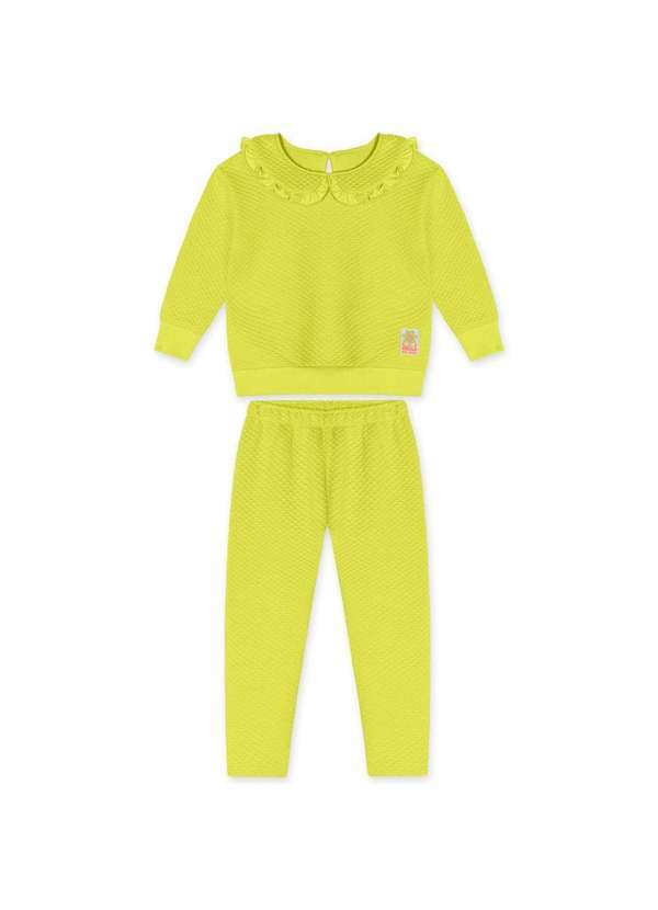 Marisol - Conjunto Longo Infantil Feminino Marisol Verde