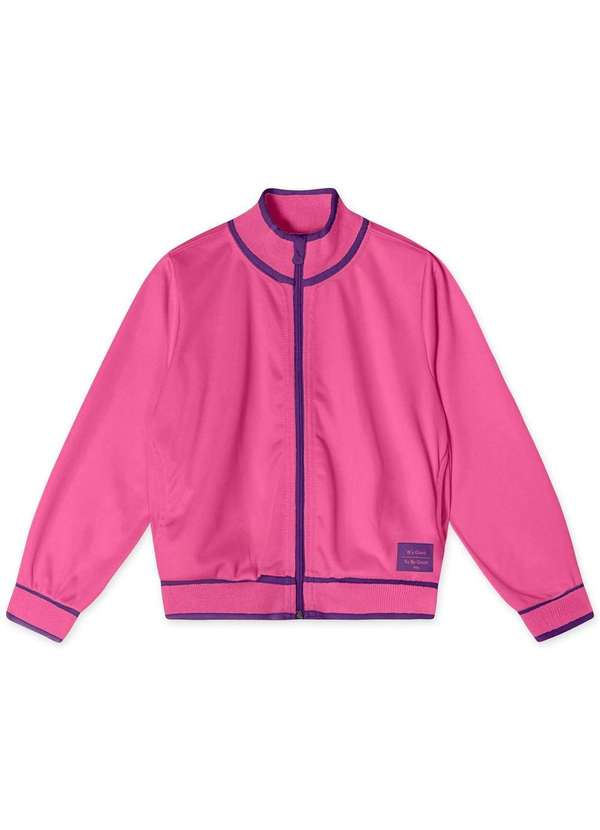 Marisol - Conjunto Longo Moletom Infantil Feminino Marisol Rosa 2