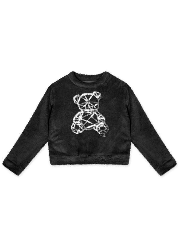 Marisol - Conjunto Longo Peluciado Infantil Feminino Marisol Preto 2