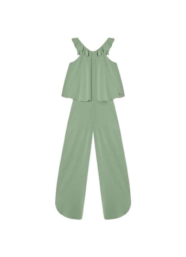 Lilica Ripilica - Macacao Curto Infantil Feminino Lilica Ripilica Verde 1