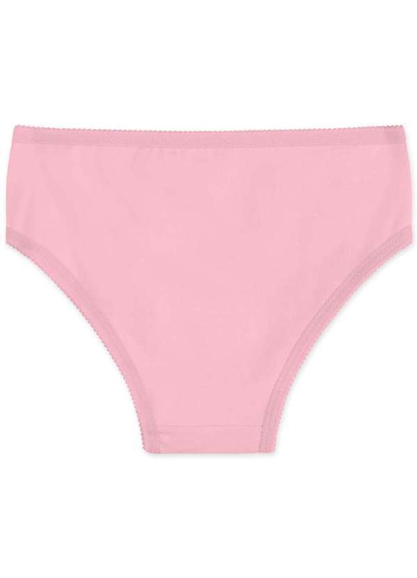 Marisol - Kit Calcinha Antiviral Infantil Feminino Marisol Rosa 3
