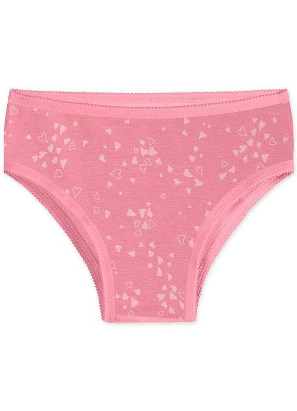 Marisol - Kit Calcinha Antiviral Infantil Feminino Marisol Rosa 4
