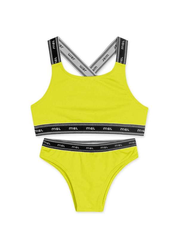 Marisol - Biquini com Protecao Solar Infantil Feminino Marisol Amarelo