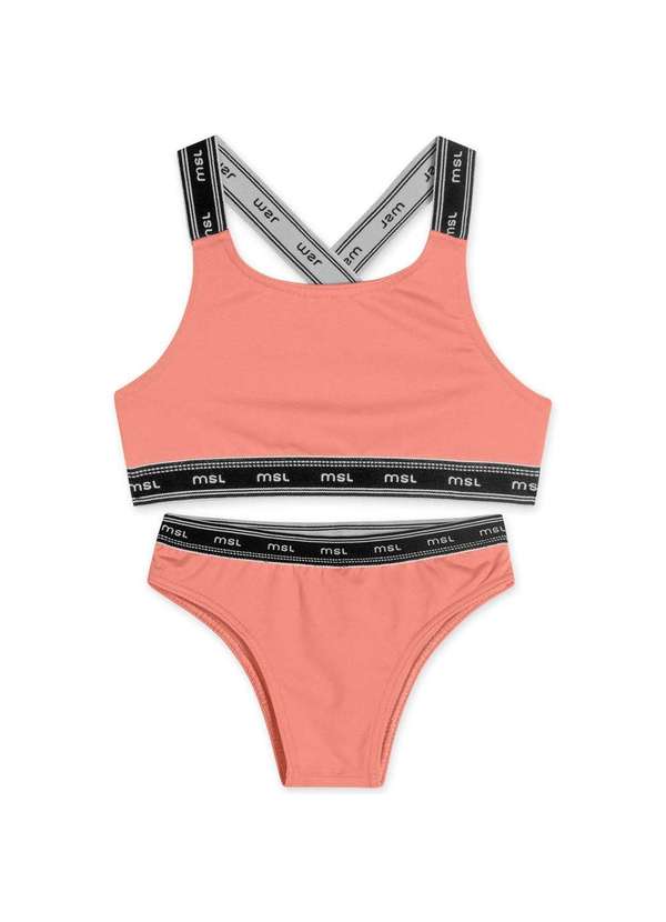 Marisol - Biquini com Protecao Solar Infantil Feminino Marisol Laranja