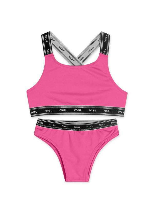Marisol - Biquini com Protecao Solar Infantil Feminino Marisol Rosa