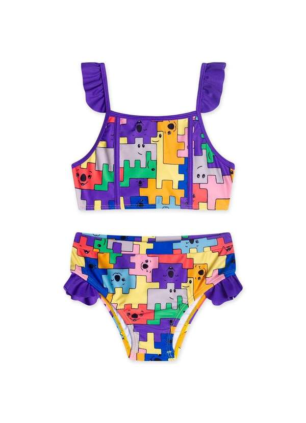 Lilica Ripilica - Biquini Infantil Feminino Lilica Roxo