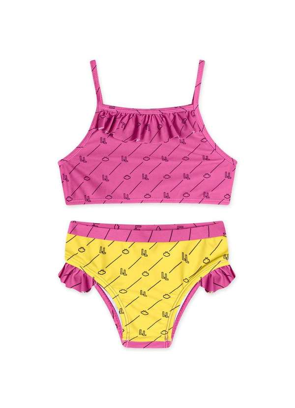 Lilica Ripilica - Biquini Infantil Feminino Lilica Rosa