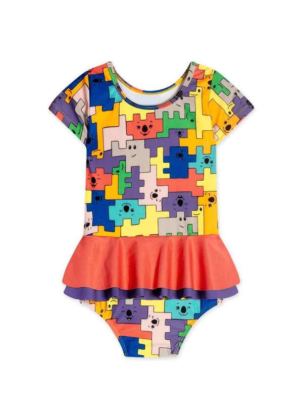 Lilica Ripilica - Maio Manga Curta Bebe Feminino Lilica Laranja 2