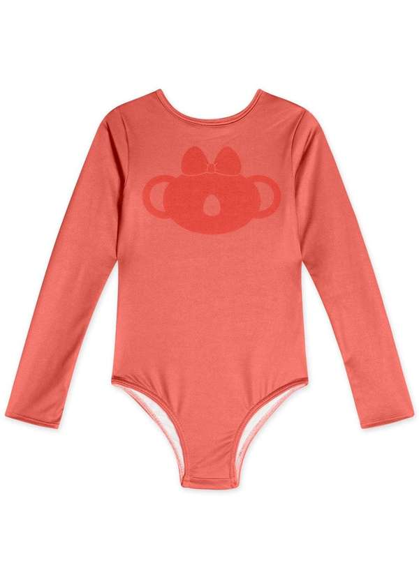 Lilica Ripilica - Maio Manga Longa Protecao Solar Infantil Feminino Lilica Laranja