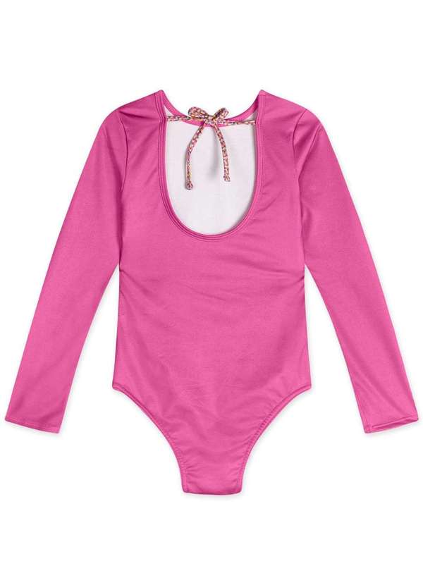Lilica Ripilica - Maio Manga Longa Protecao Solar Infantil Feminino Lilica Rosa 3