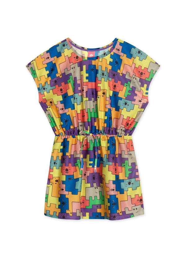 Lilica Ripilica - Saida de Praia Curta Infantil Feminina Lilica Rosa