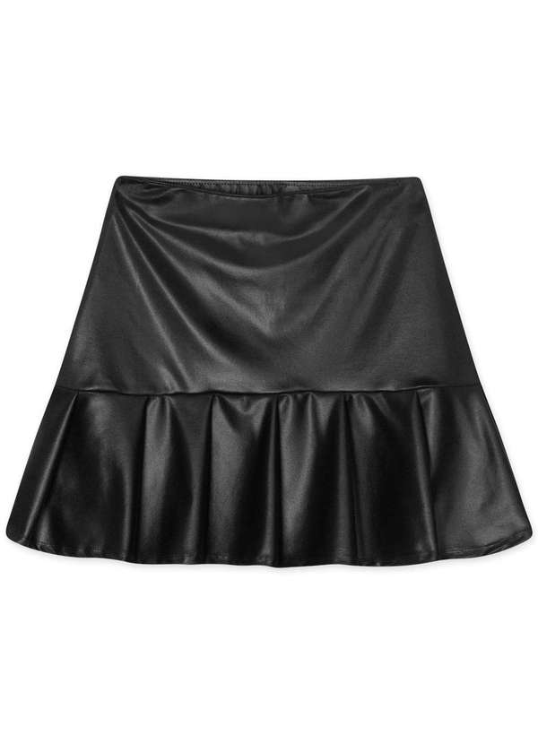 Hapier - Saia Juvenil Feminina Hapier Preto