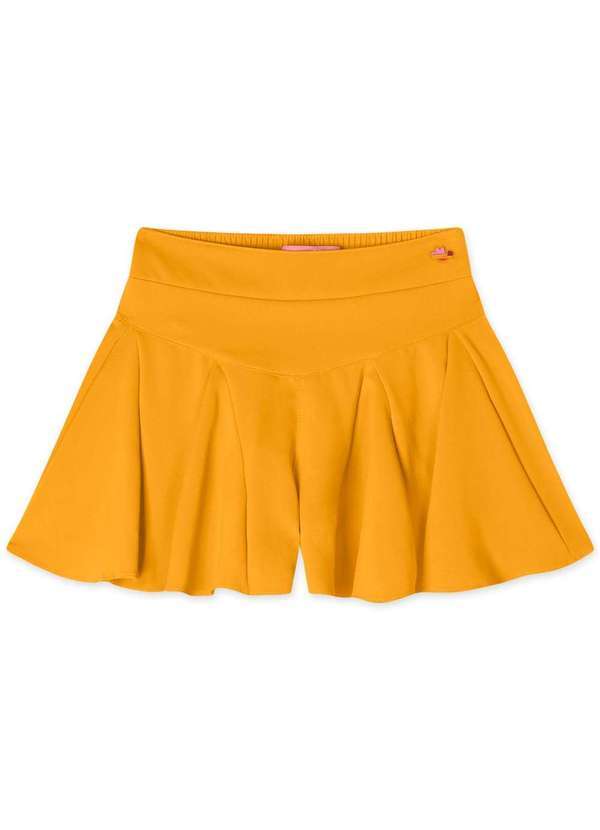 Lilica Ripilica - Short Infantil Feminino Lilica Ripilica Amarelo