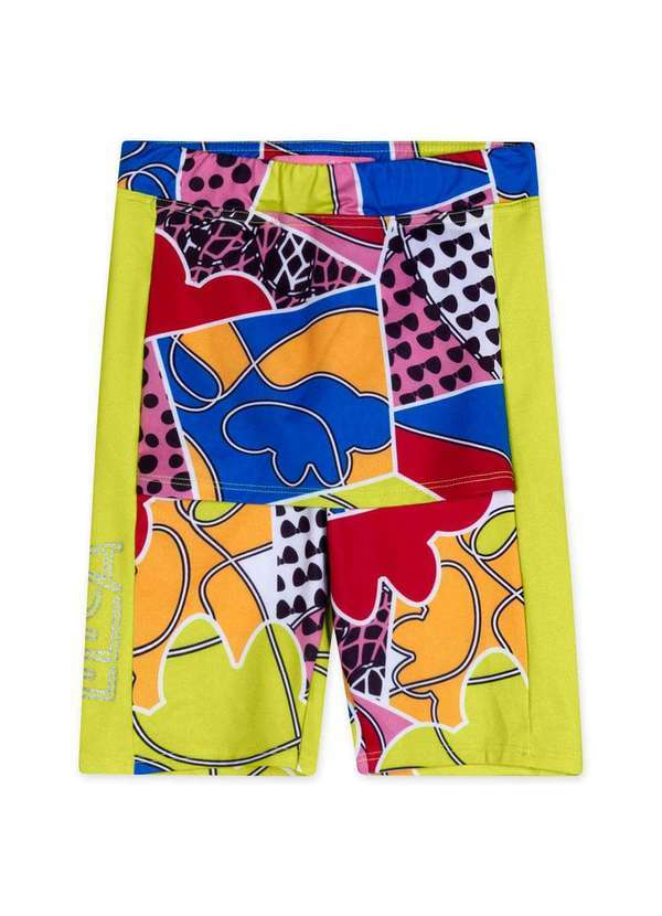 Lilica Ripilica - Bermuda Ciclista Thermo Dry Infantil Feminina Lilica Amarelo