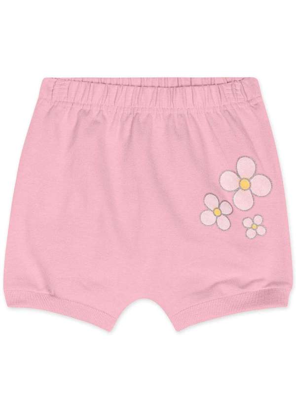 Lilica Ripilica - Short Antiviral Bebe Feminino Lilica Rosa