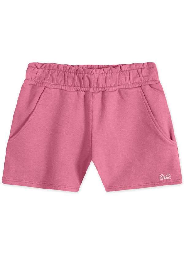 Lilica - Short Bebe Essencial Aroma Calmante Lilica Rosa
