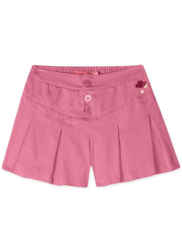 Lilica Ripilica - Short Bebe Feminino Lilica Ripilica Rosa