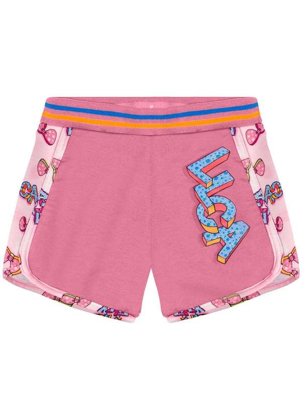 Lilica - Short Bebe Lilica Rosa