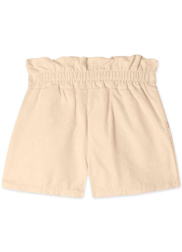 Lilica Ripilica - Short Infantil Feminino Lilica Ripilica Bege 2