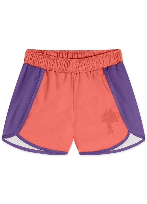 Lilica Ripilica - Short Infantil Feminino Lilica Laranja 2